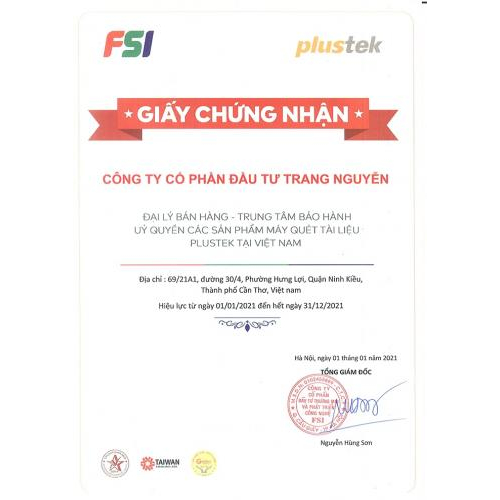 Các giấy chứng nhận của Trang Nguyễn