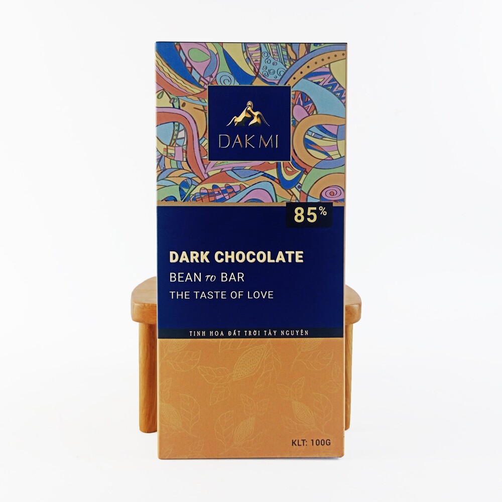 Dark Chocolate 85% – Thanh 100gr