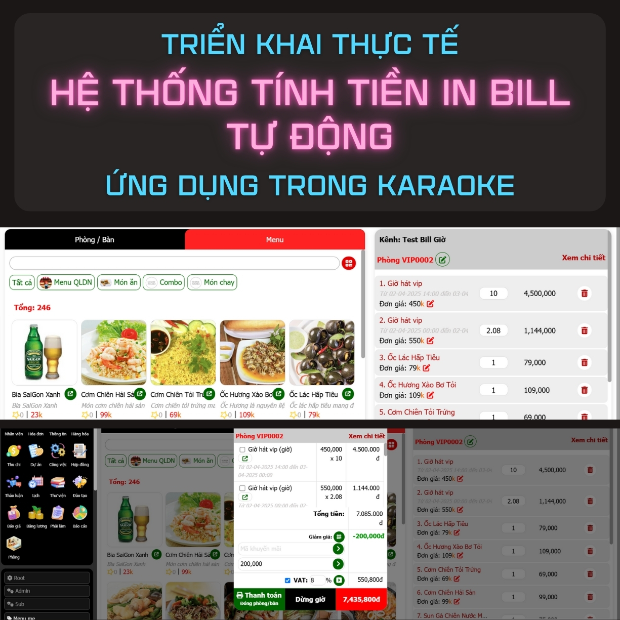 Cách Triển Khai Thực Tế Phần Mềm Lên Đơn Ứng Dụng Trong Dịch Vụ Karaoke