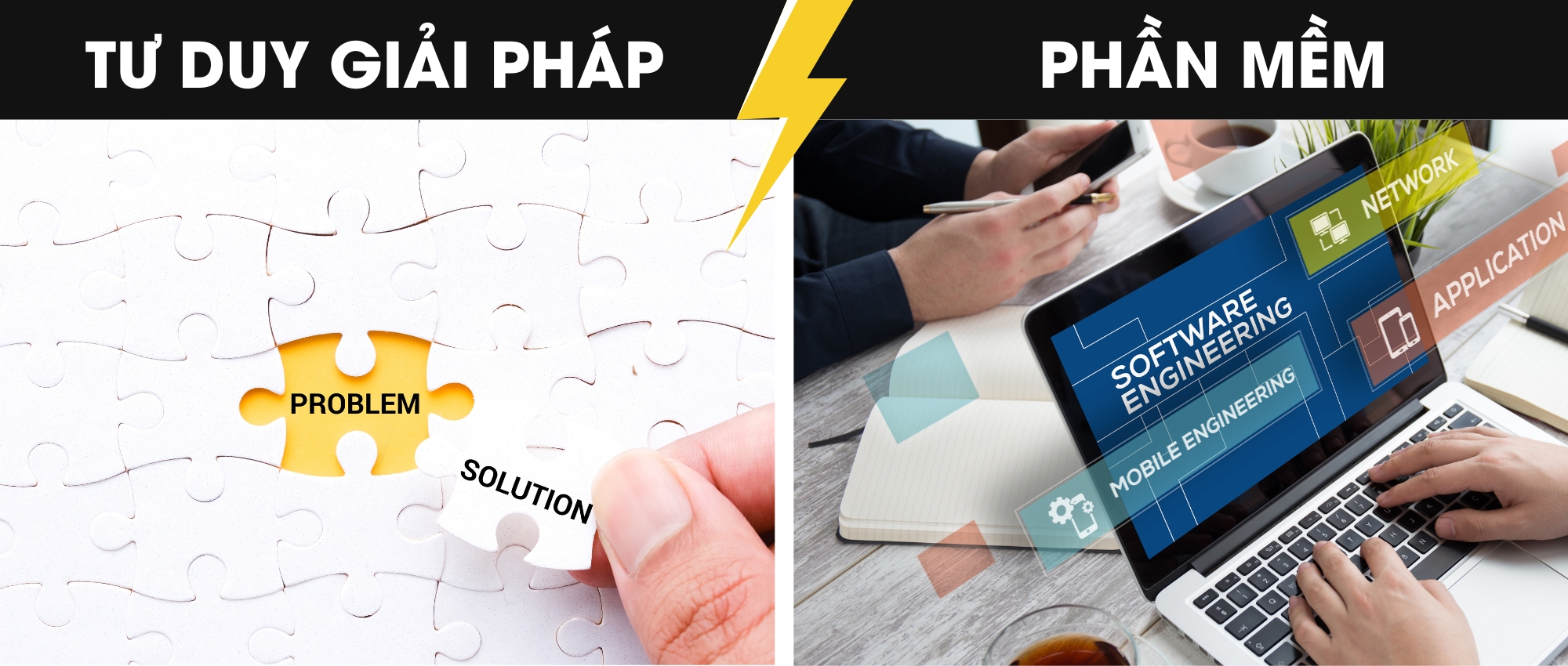 Sự khác nhau của tư duy giải pháp và phần mềm hỗ trợ