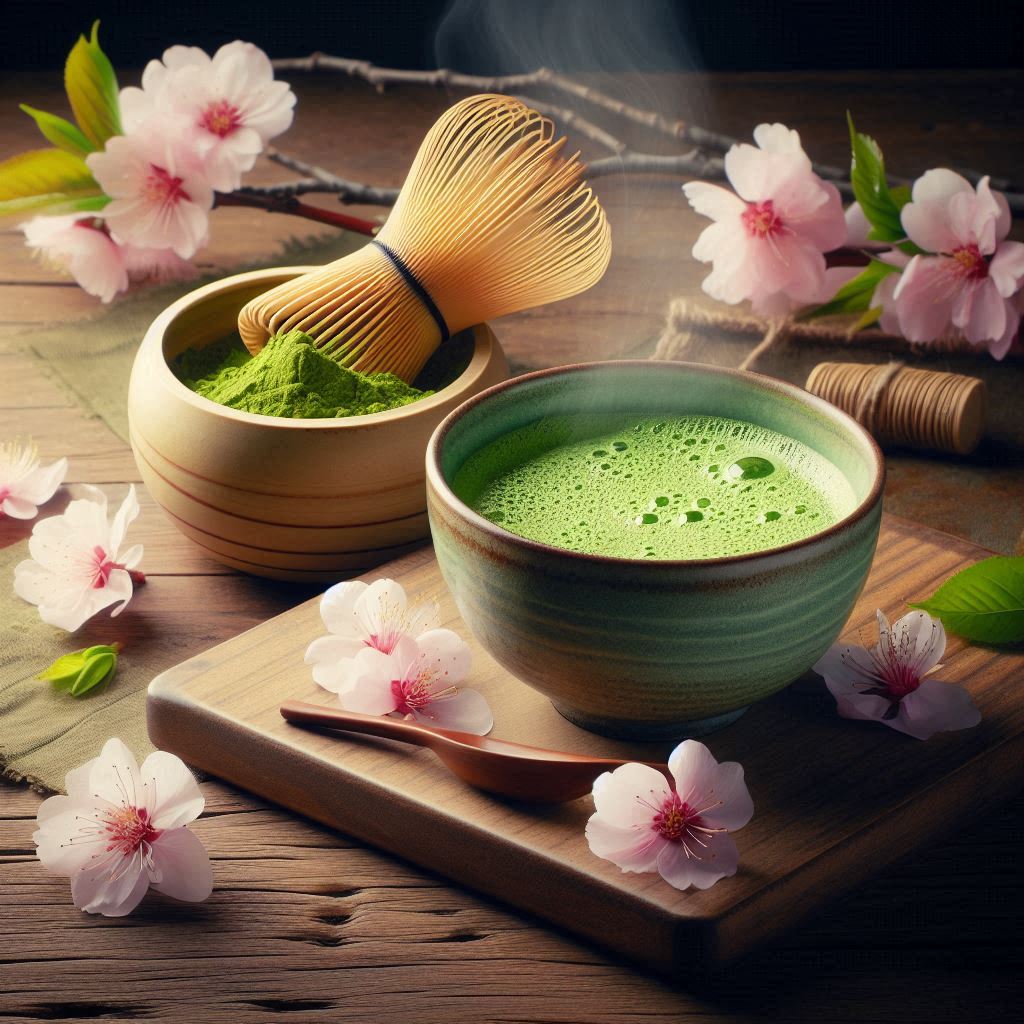 Matcha giúp tỉnh táo lâu hơn cà phê