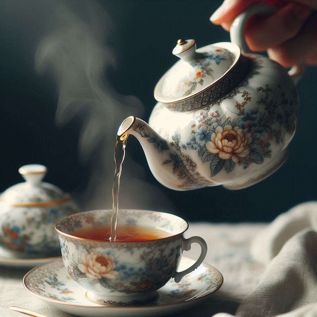 Đựng trà vào trong hũ kín