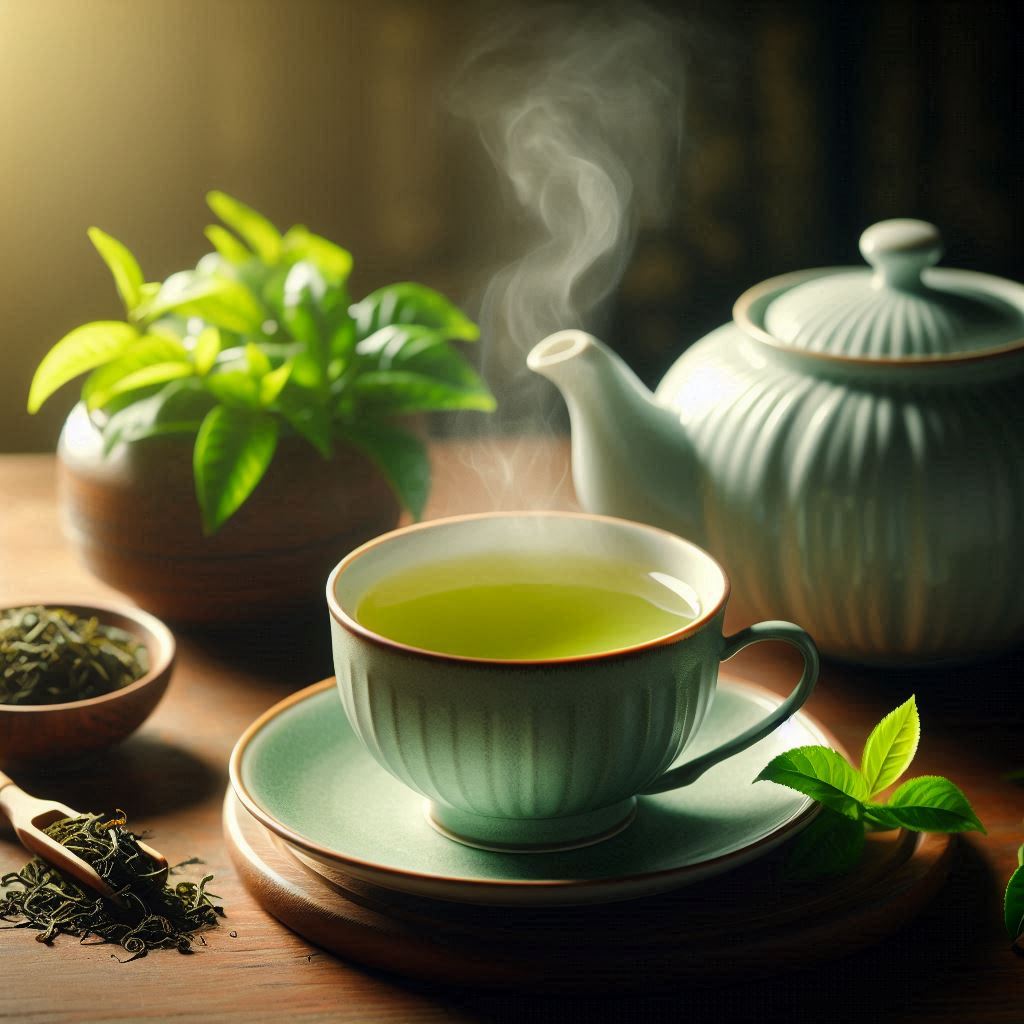 Không uống trà khi bụng đói