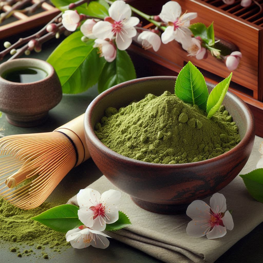 Thành phần của matcha đá xanh