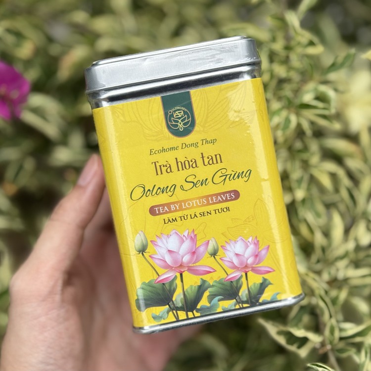 Trà oolong sen gừng