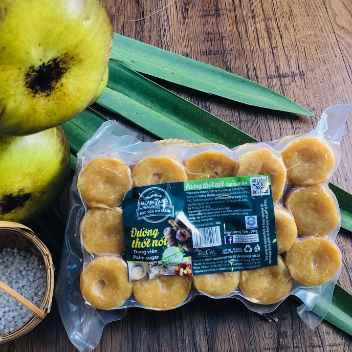 Đường thốt nốt dạng viên