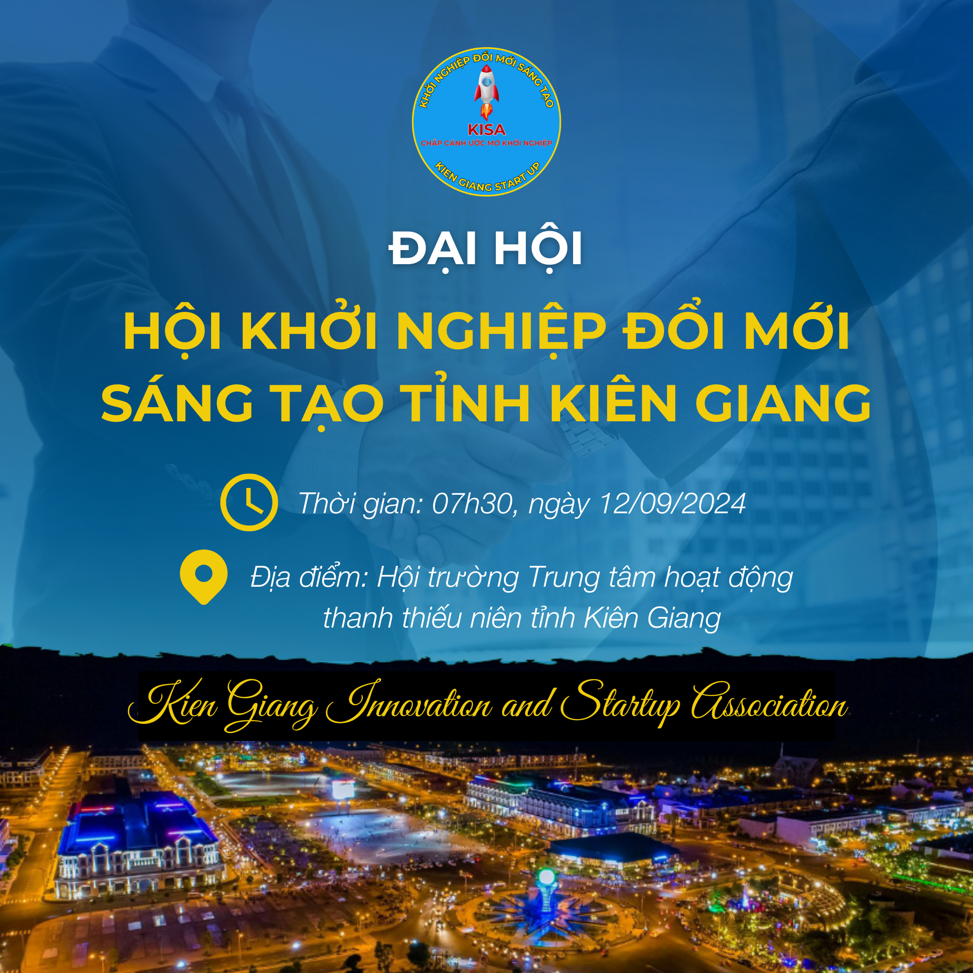 Đại Hội Hội Khởi Nghiệp Đổi Mới Sáng Tạo Tỉnh Kiên Giang