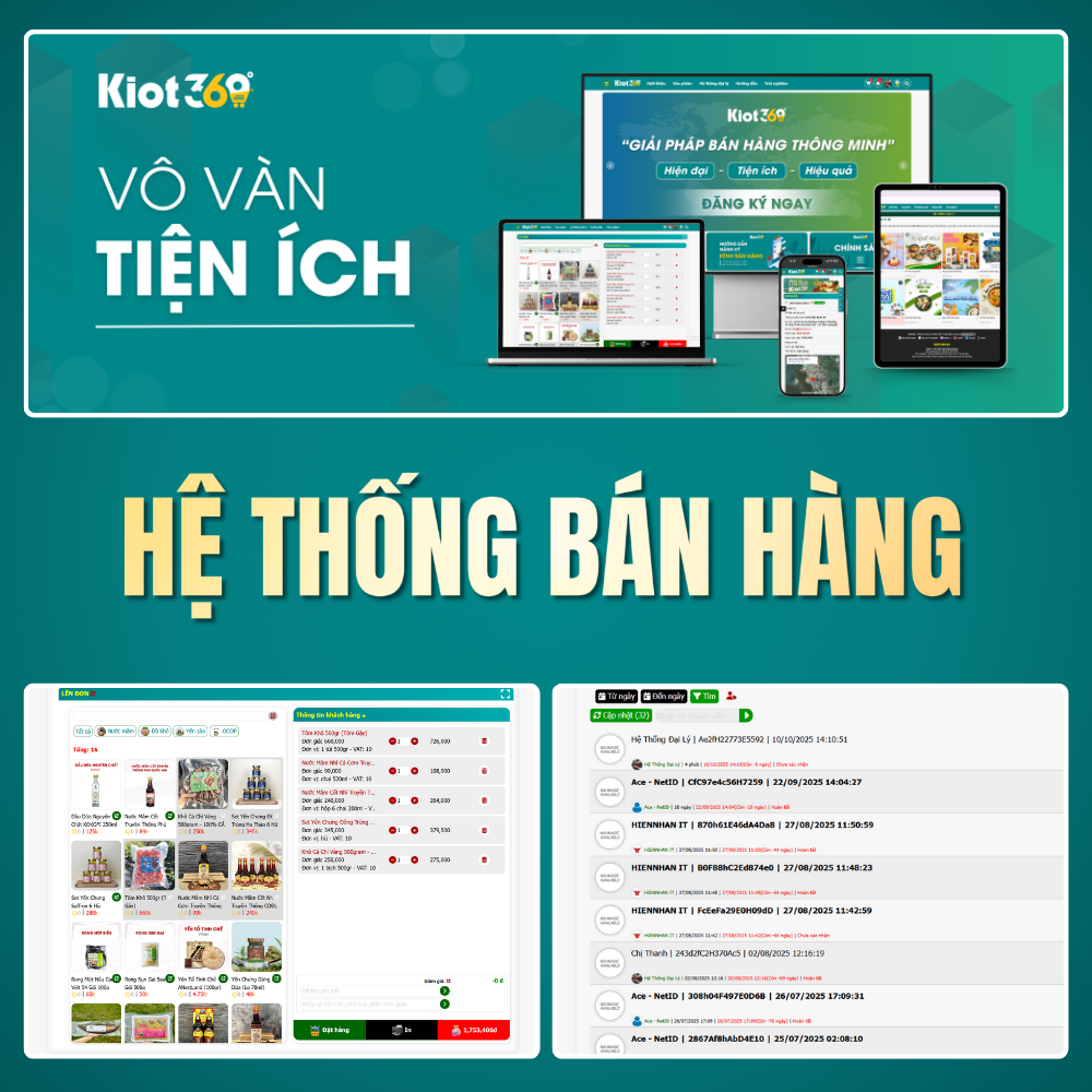 Kiến Thức Về Hệ Thống Bán Hàng