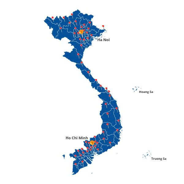 Về hệ thống showroom