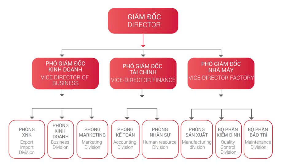 Sơ đồ tổ chức