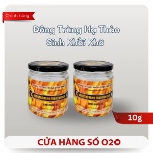 Đông Trùng Hạ Thảo Sinh Khối Khô 10g