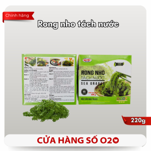Rong Nho Tách Nước Hộp 220g