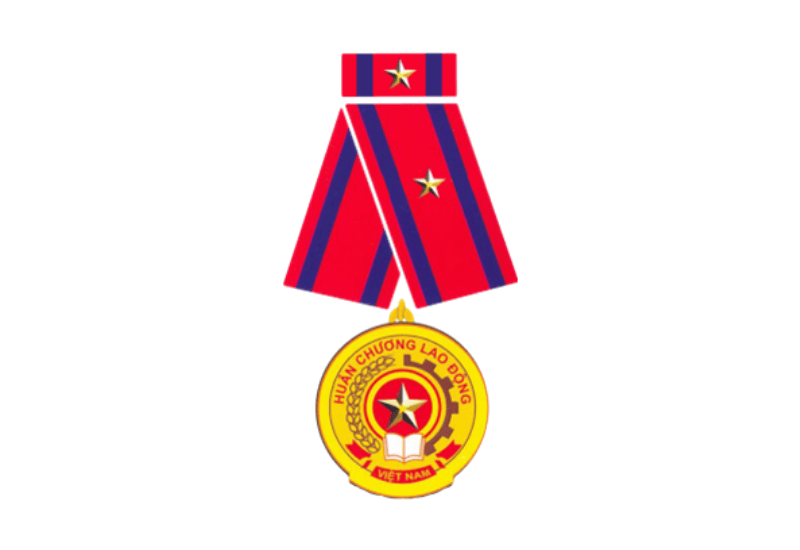 Huân chương lao động hạng ba do Chủ tịch nước CHXHCNVN trao tặng theo Quyết định số 1065/QĐ-CTN ngày 05/6/2017