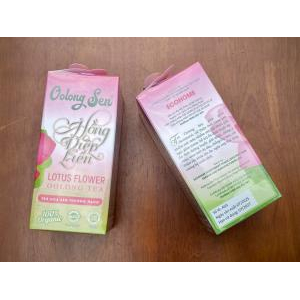 Trà Hoa Oolong Sen Hồng Diệp Liên