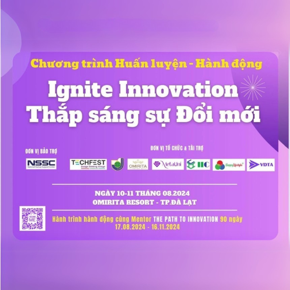 Chương Trình Huấn Luyện – Hành Động: IGNITE INNOVATION – Thắp Sáng Sự Đổi Mới