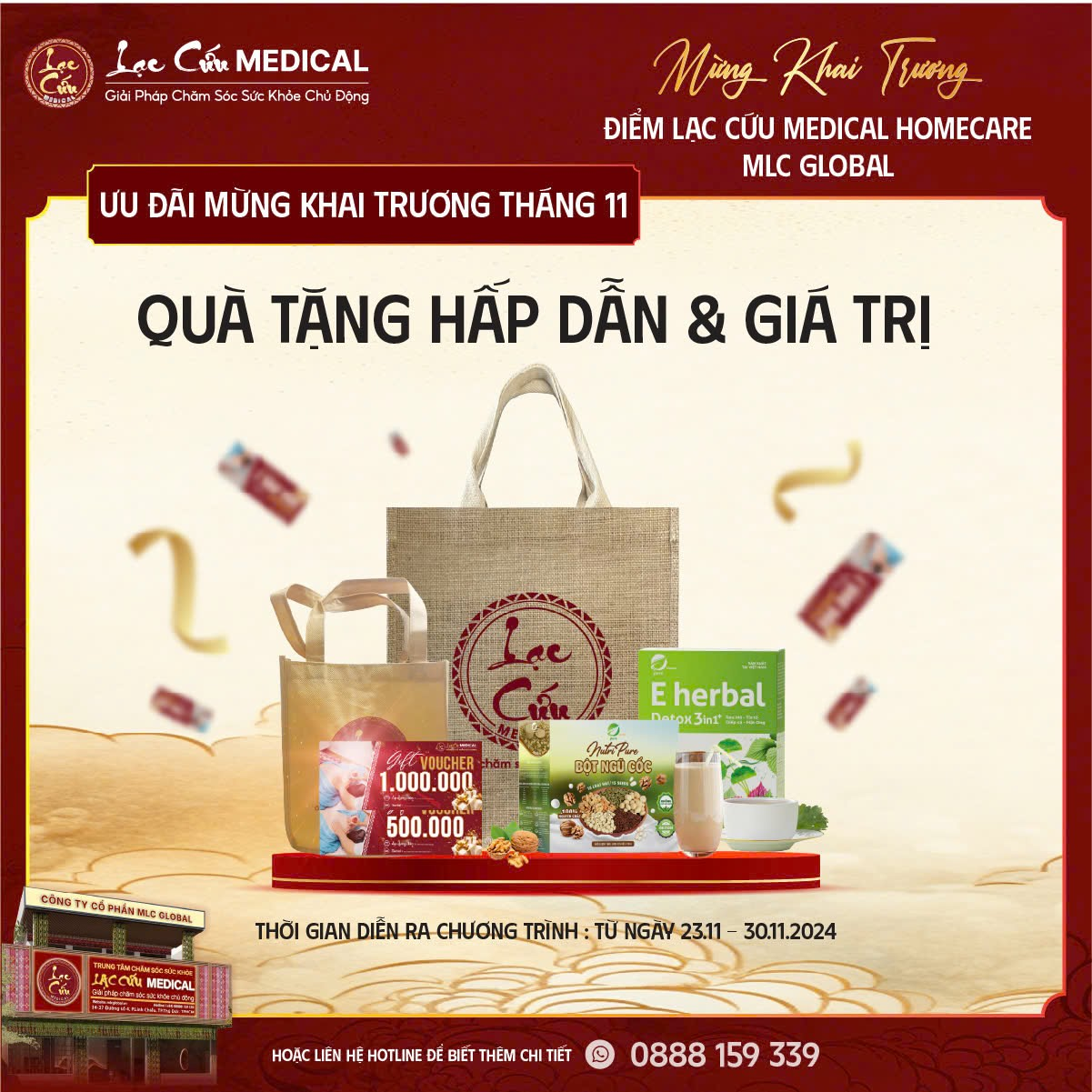 3. Quà tặng hấp dẫn cho khách hàng tham gia sự kiện