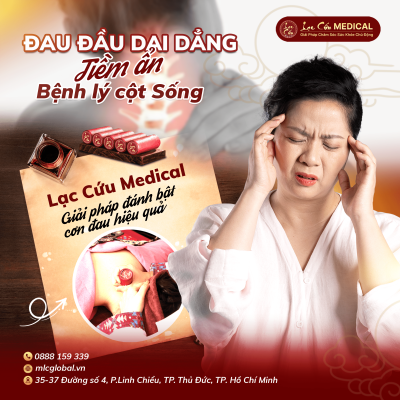 Đau Đầu Dai Dẳng – Cảnh Báo Thoái Hoá Đốt Sống Cổ