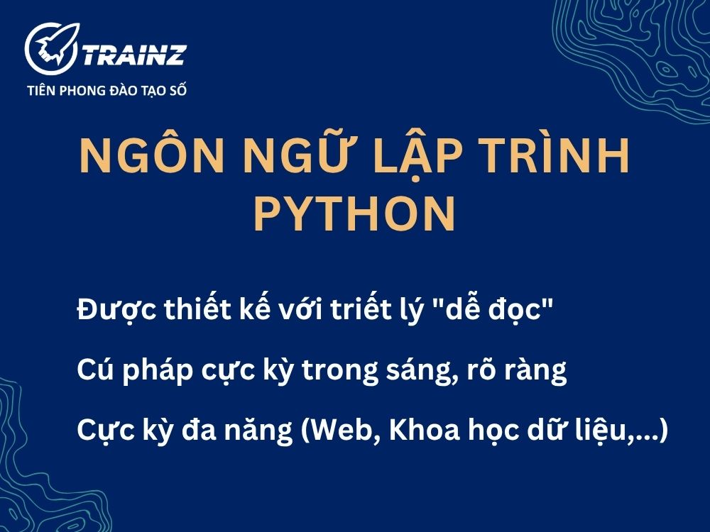 Top 1 - Python: "Nhà Vô Địch" về tính đơn giản