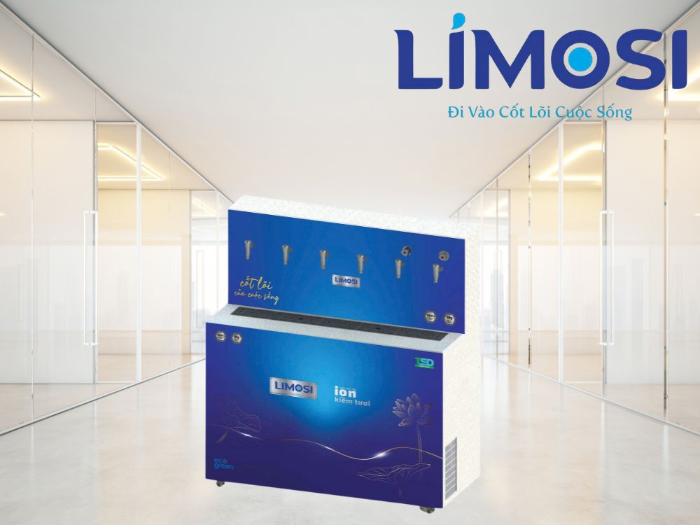 1. Giới thiệu máy lọc nước ion kiềm Limosi 100L - 5 Vòi Nguội