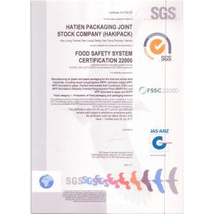 Công Ty Cổ Phần Bao Bì Hà Tiên